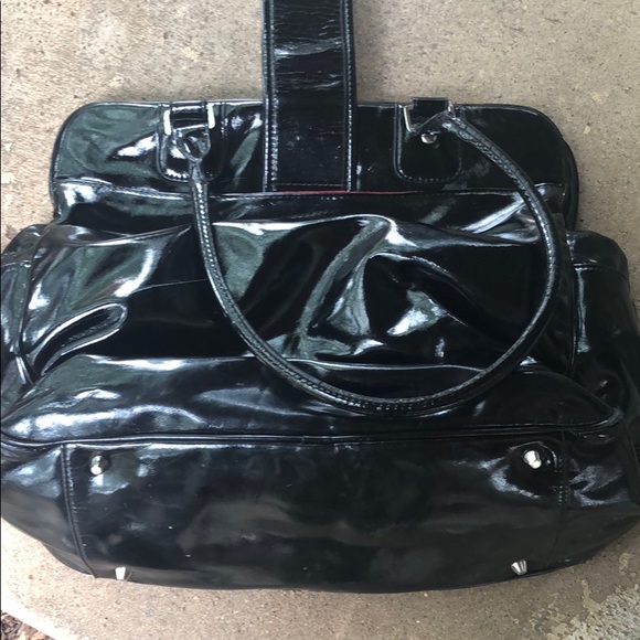 Black Amy Michelle Diaper Bag - Picture 3 of 8